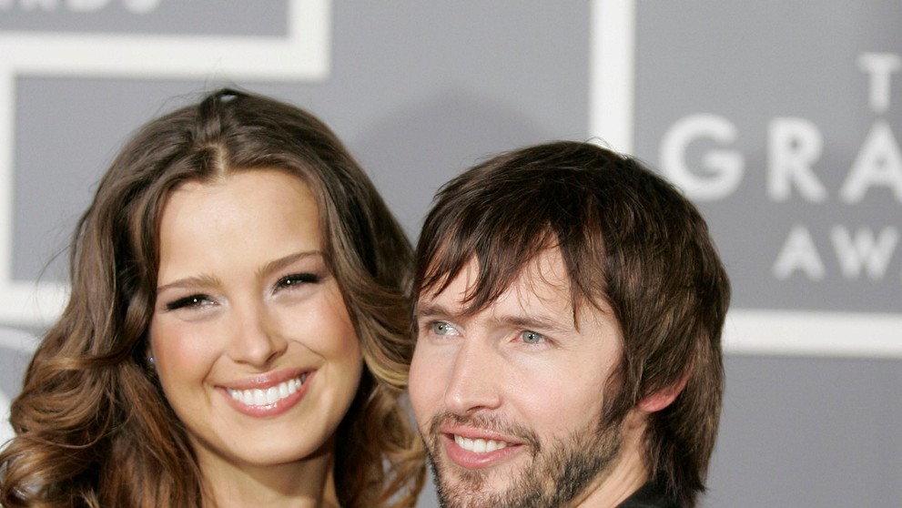 Petra Němcová a její přítel James Blunt, 11. 2. 2007