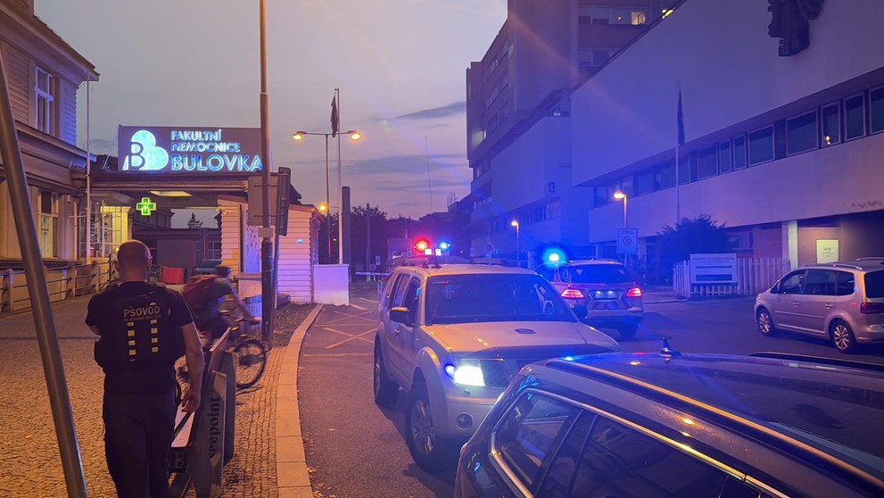Zásah policie v pražských nemocnicích