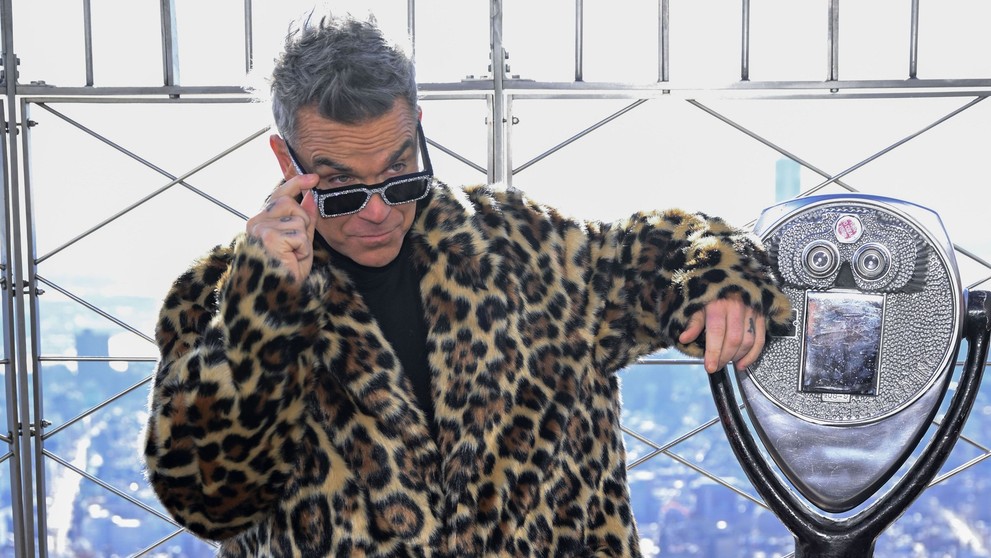 Robbie Williams, 14. 1. 2025 Empire State Building
