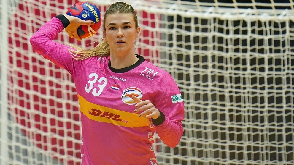 Nizozemská brankářka Tess Liederová