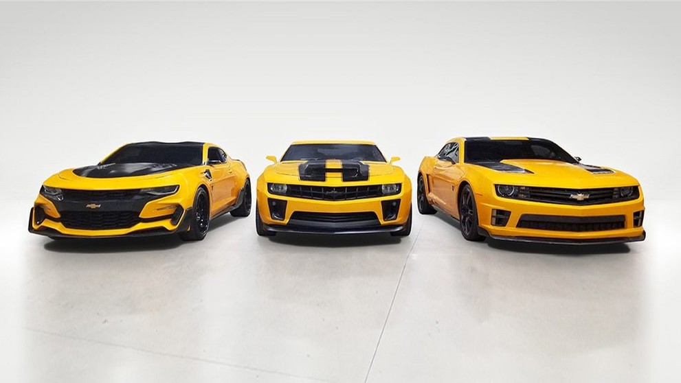 Chevrolety Camaro, které si zahrály v sérii Transformers. - 14