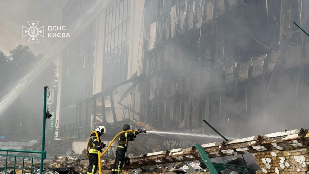 Důsledky masivního ruského náletu na Ukrajinu, 10. 6. 2025