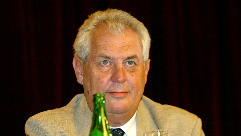 Miloš Zeman na sobotním setkání Přátel Miloše Zemana