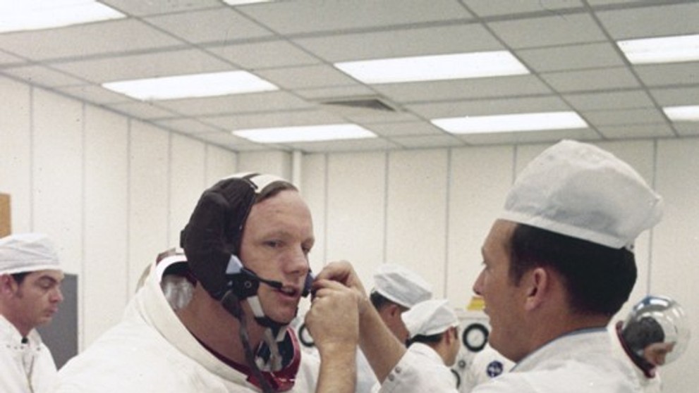 Neil Armstrong na měsíci - 3