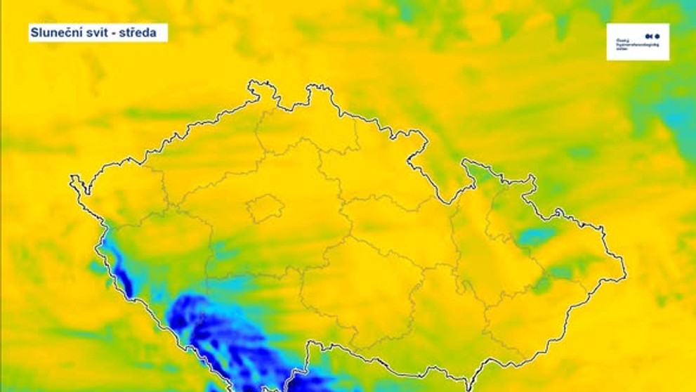 Předpověď na středu 18. 3. 2026