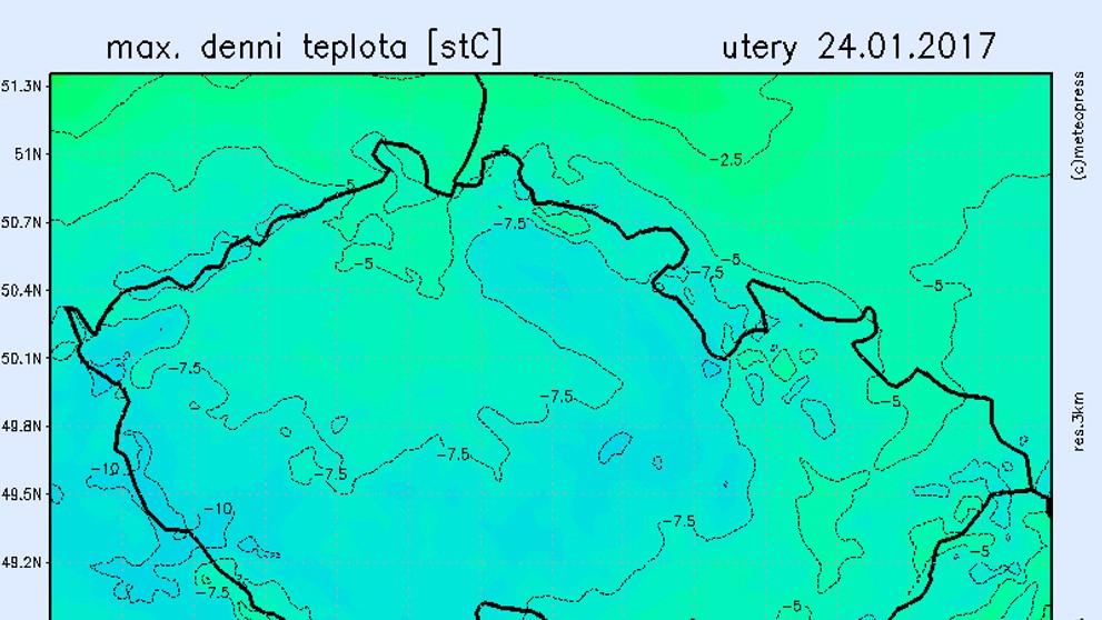 Počasí - úterý