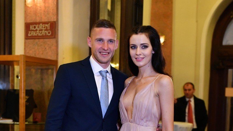 Pavel Kadeřábek a manželka Tereza