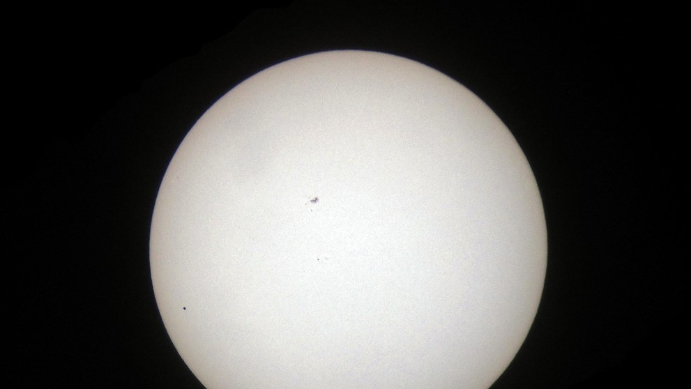 Přechod Merkuru přes Slunce - ČR - 1