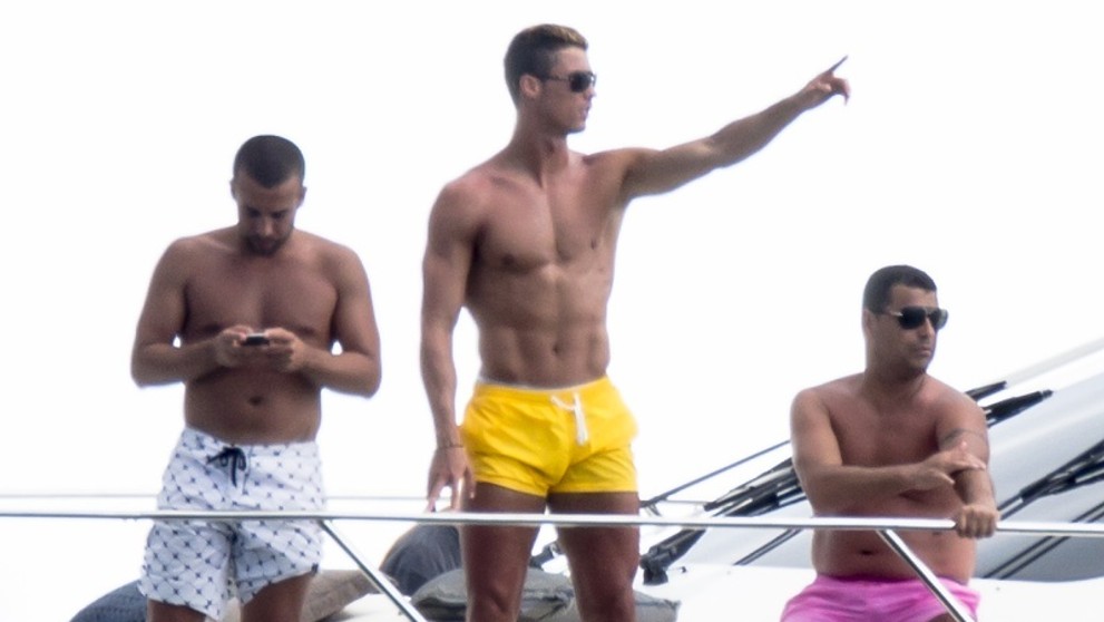 Cristiano Ronaldo odpočívá na Floridě. - 2