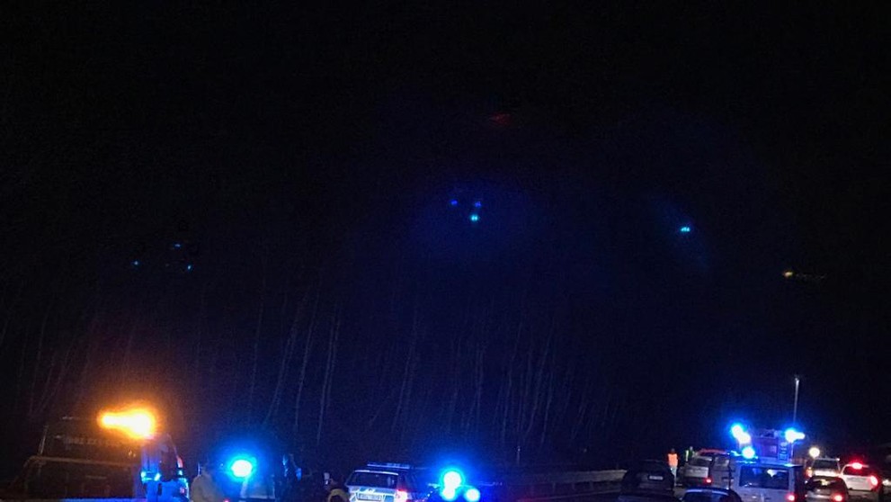 Na dálnici D10 se srazilo deset aut - 2