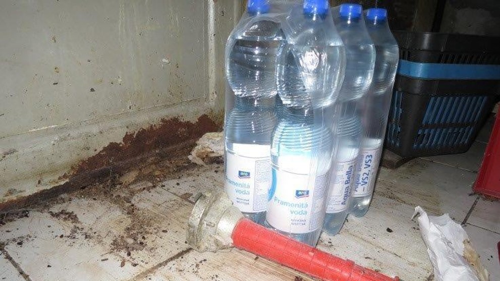 Hrůzné záběry z brněnského bistra u nádraží - 1