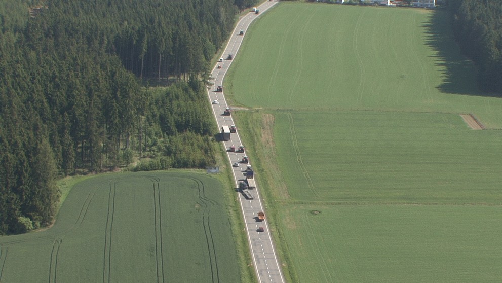 Zemědělci - blokáda na silnicích - okolí Jihlavy