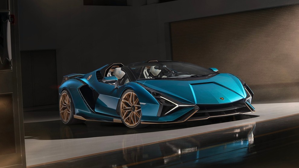 Hybridní hypersport Lamborghini Sián - 23