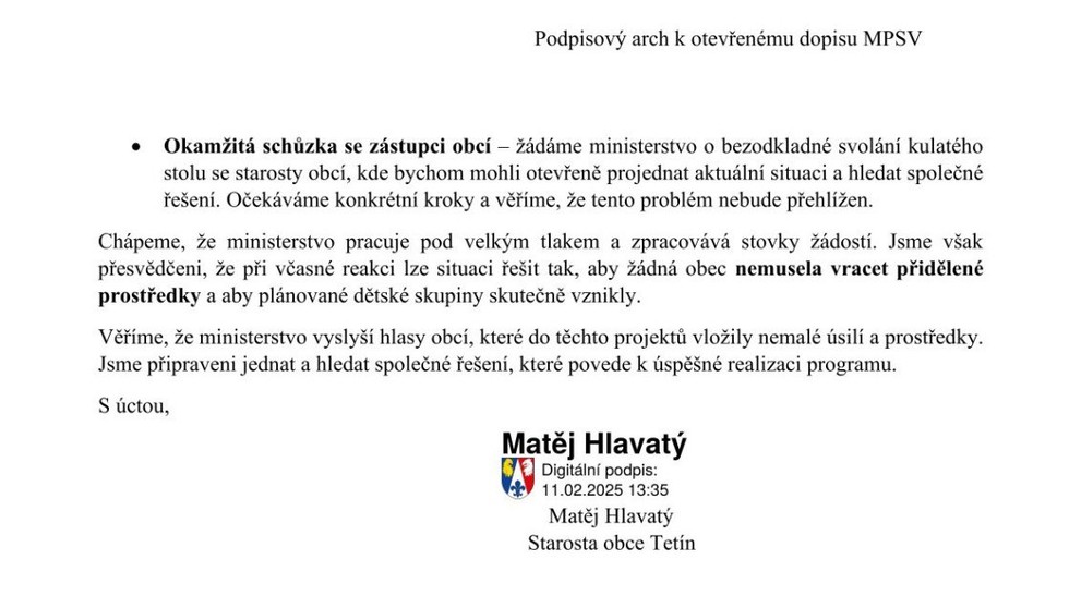 Otevřený dopis ministrovi práce a sociálních věcí ČR @matej_hlavaty (3)