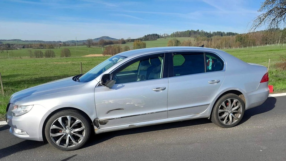 Dopravní nehoda na Děčínsku