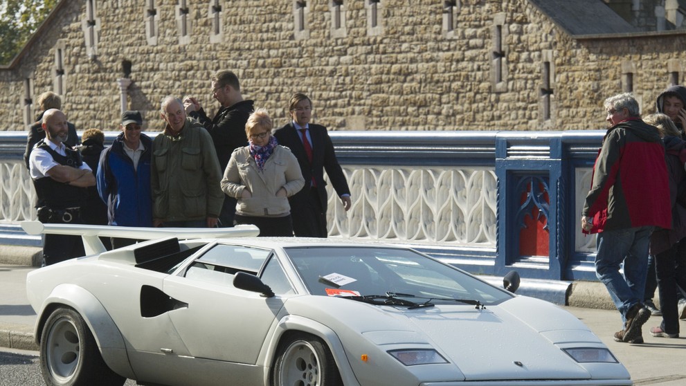 Opuštěné Lamborghini