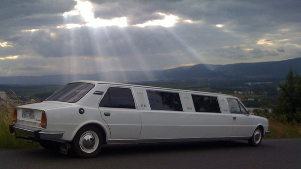 Škoda 120 jako limuzína
