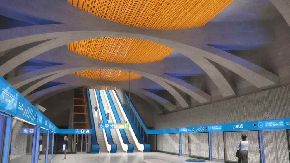 Stanice metra D – Libuš