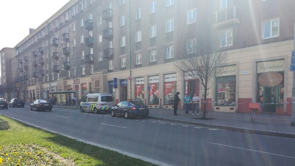 Přepadená banka v Havířově