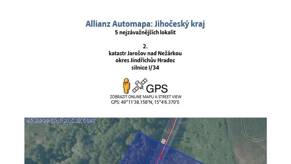 Silnice smrti v Jihočeském kraji - 2