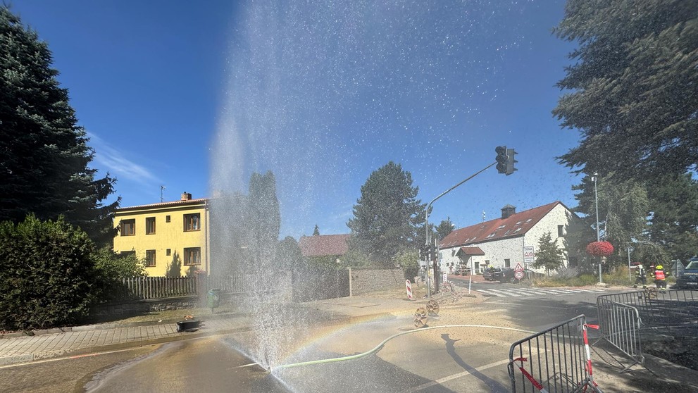 Průhonice - podvrt silnice