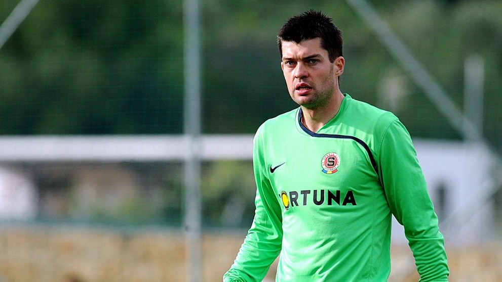 Matúš Kozáčik chytal ve Spartě v letech 2008-2010
