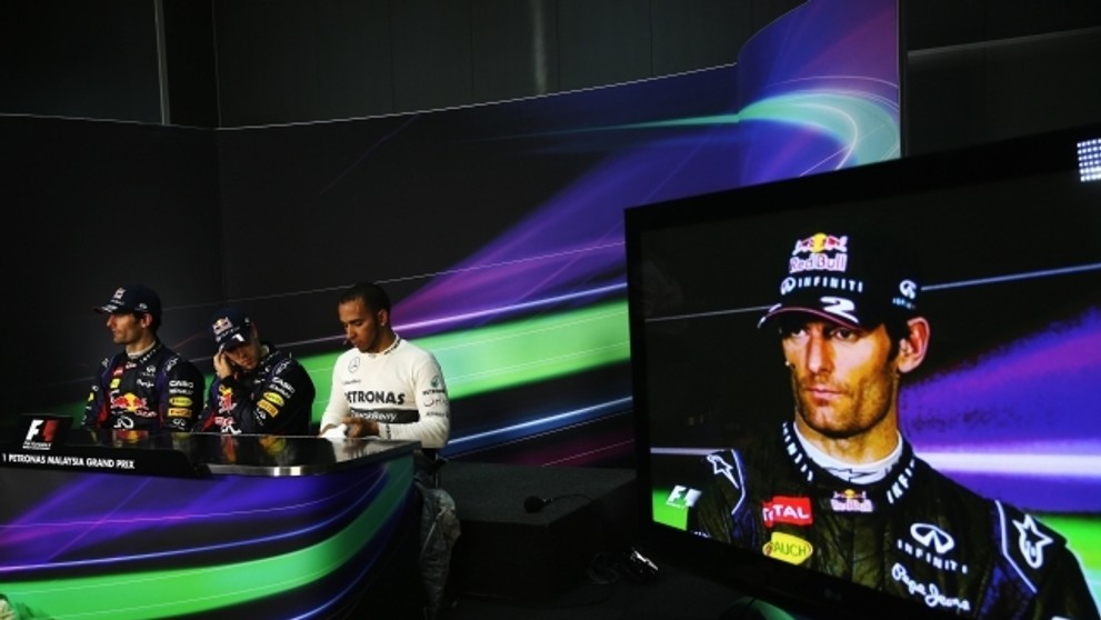 GP Malajsie: Vettel, Webber, Hamilton - 1