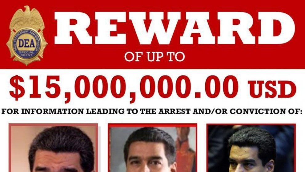 DEA wanted Nicolás Maduro