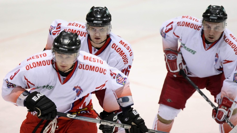 Radek Meidl v roce 2011 v dresu Olomouce