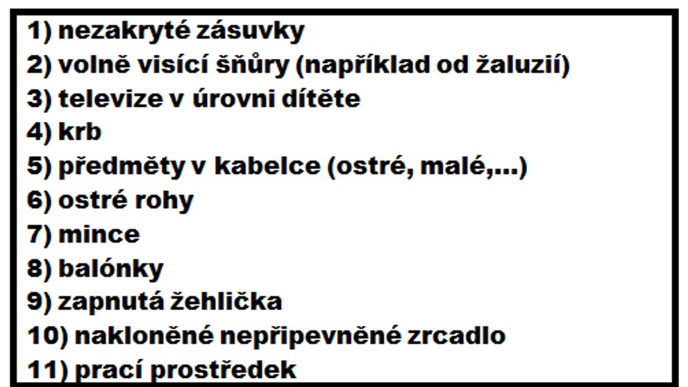 Dítě v nebezpečí - řešení