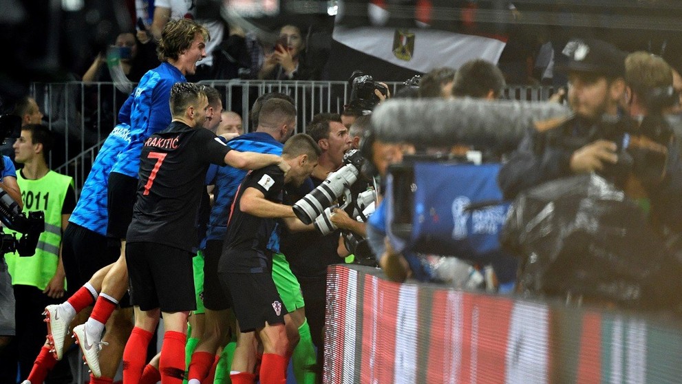 Radost chorvastkých fotbalistů