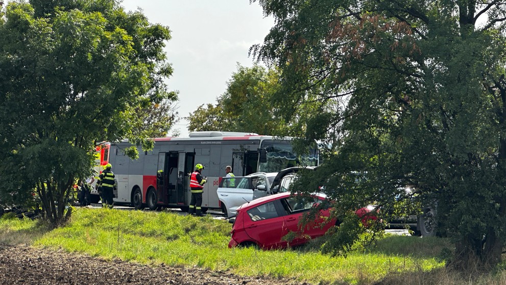 Dopravní nehoda u Kojetic