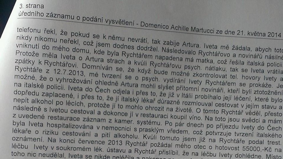 Co hrabě zveřejnil? - 1