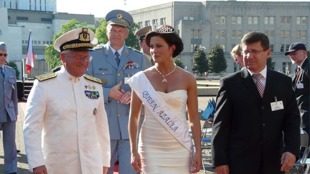 Kapitánka české armády královnou amerického vojenského festivalu