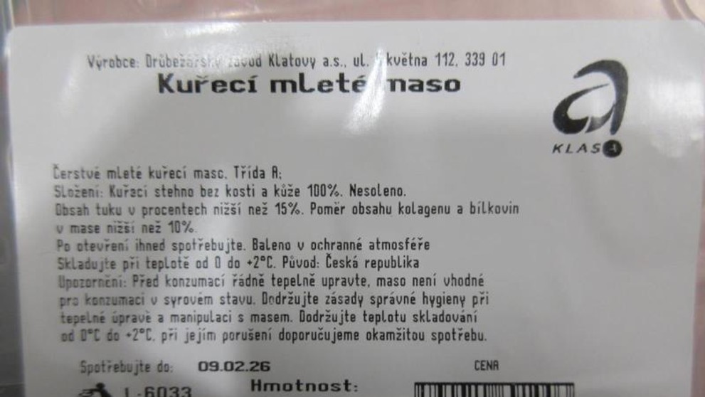 Mleté maso s nebezpečnou bakterií