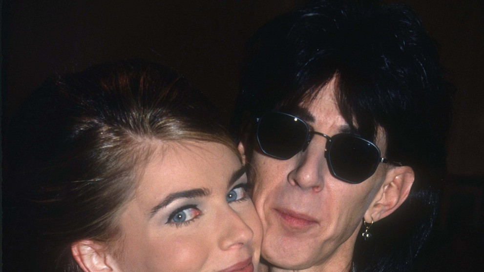 Pavlína Pořízková a Rick Ocasek, 1990