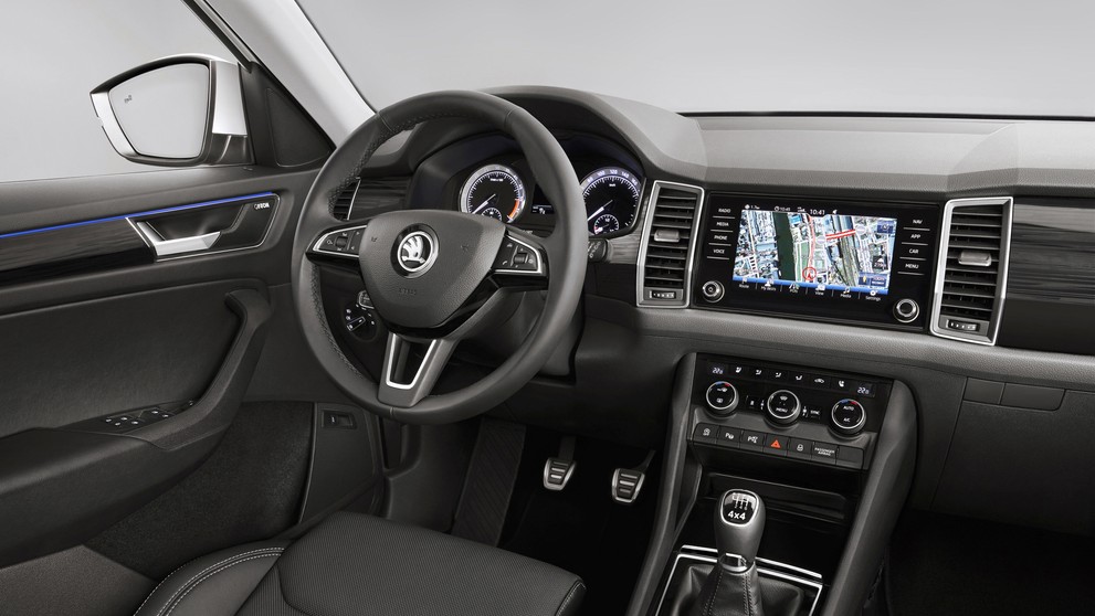 Představení vozu KODIAQ - interiér - 3