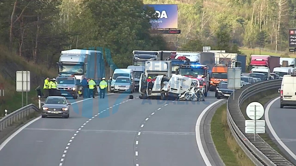 Tragická dopravní nehoda na D1
