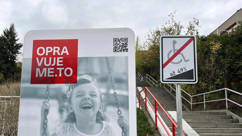 Novinky na Podolských schodech v Praze