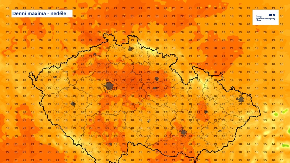 Počasí v neděli 5. 4. 2026