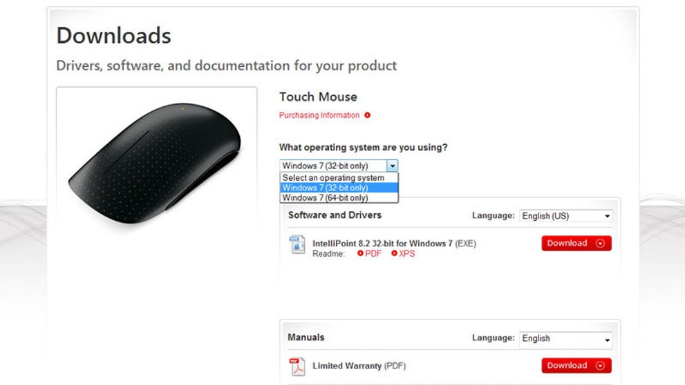 MS Touch Mouse - 5