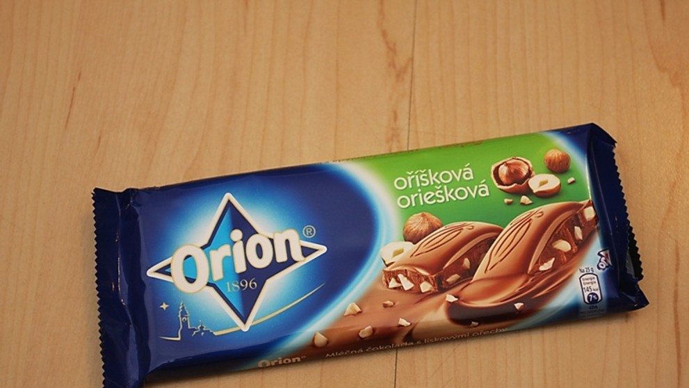 Test čokolád - Orion