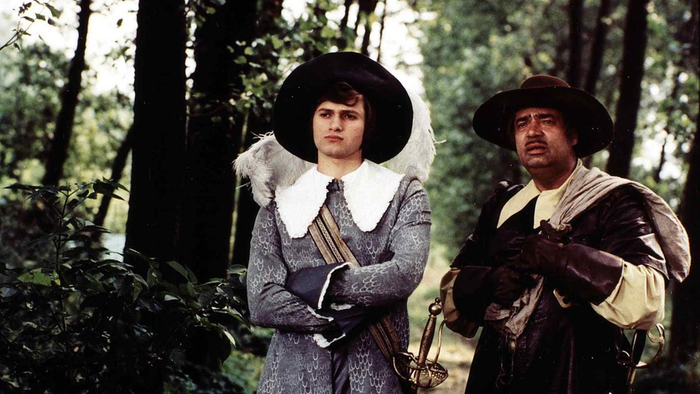 Jan Hrušínský a Vladimír Menšík v pohádce Jak se budí princezny, 1977