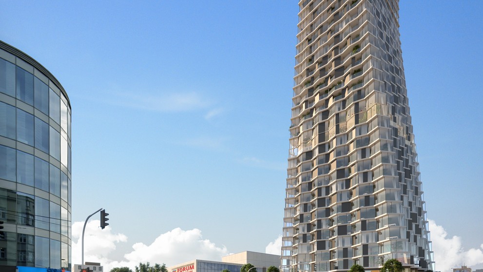 Vizualizace k projektu Ostrava Tower (1)