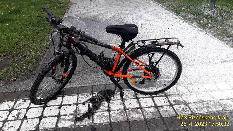 Požár elektrokola