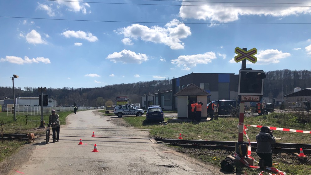 Nehoda dodávky a vlaku - 3