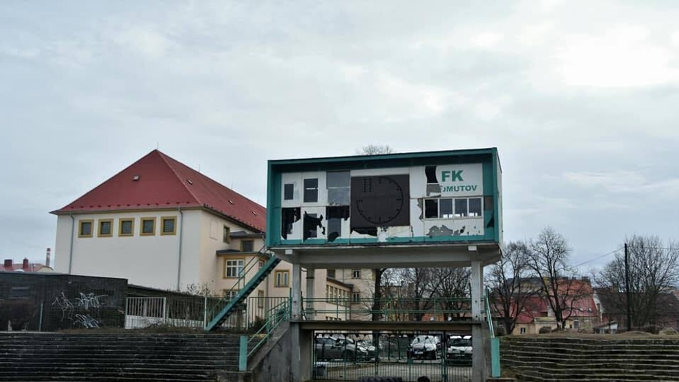 Opuštěný stadion v Chomutově - 9