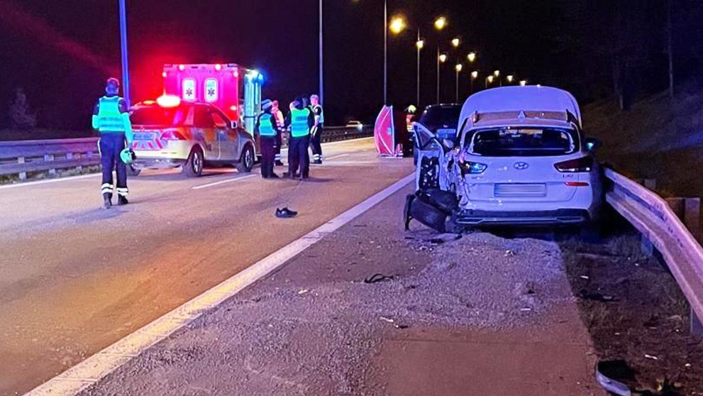 Smrtelná nehoda na Pražském okruhu (2)