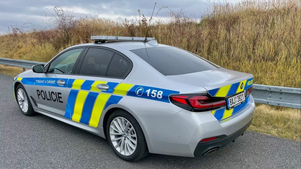 Policejní BMW 540i xDrive