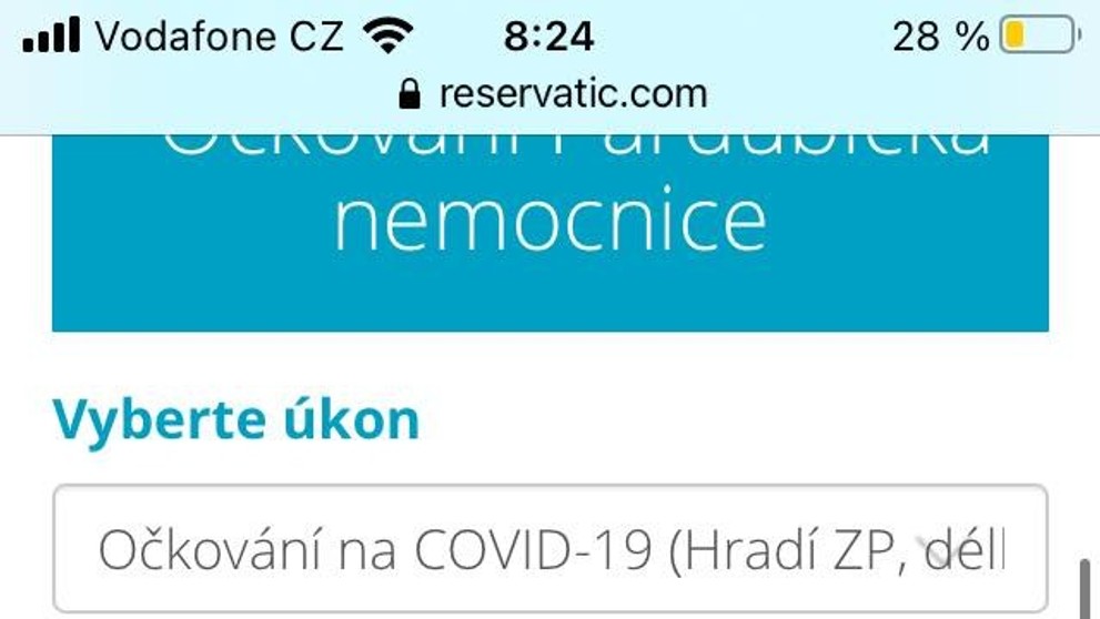 Problémy v registru očkování - 2
